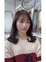 ロンドアベニール 北千住(Lond avenir)&nbsp;ミディアムレイヤーカット/似合わせカット/髪質改善顔周り北千住