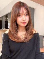 ケーツー エソラ池袋店(K-two)&nbsp;ミディアムレイヤー*顔周りレイヤー*顔周りカット*髪質改善