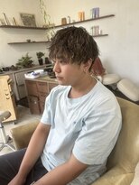シラス(SiLasu)&nbsp;波巻きマッシュ 宇都宮/メンズ/メンズパーマ/波巻きパーマ