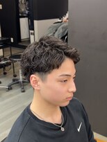 グリードヘアー(greed hair)&nbsp;men'ｓアクティブショート/ピンパーマ/ナチュラルショート