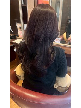 トイロ(toiro) レイヤーカットミルクティーベージュブリーチなしダブルカラー