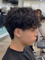 フィフスパーク(fifth PARK)&nbsp;無造作シャドウパーマのマッシュスタイル◎