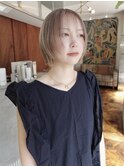 ホワイトベージュ/ベージュカラー/ボブレイヤー/柏駅