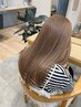 【ツヤ透明感】カット＋イルミナカラー3stepTR ￥9500