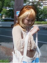 ユルク(JURK nagoya)&nbsp;栄/ハッシュカット/グレージュ/デザインカラー
