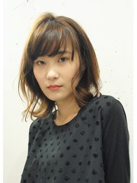 エッジ ヘア メイク(edge hair +make) ニュアンスボブディ