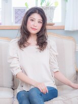 オーブ ヘアー ステラ 筑紫野店(AUBE HAIR stella)&nbsp;パーマで束感♪大人ロング