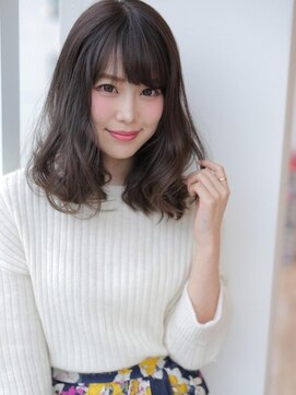 アグ ヘアー ルピア 金沢店(Agu hair rupia) 好感度◎ひし形シルエットでセミディヘア