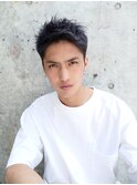 アップバング×爽やかショート