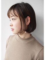 モリオ フロム ロンドン サッポロファクトリー店(morio FROM LONDON) 【morio札幌】大人かわいいシースルーバングボブ毛先パーマ