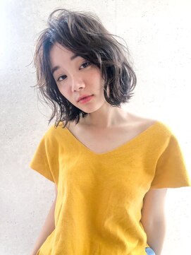 シエナ 渋谷(Siena) siena ゆるふわボブ×透けブラウン 渋谷