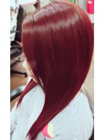 ヘアー クリエイション アミー あびこ店(Hair Creation ami) レッドヘアーカラー