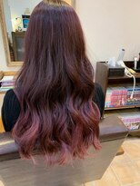 ヘアーラクープ(HAIR LA COUPE) ブリーチ×ハイライト×ピンク