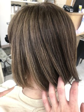 スタイルジャパン 新都心店(style JAPAN) ボブ×ハイライト×ラテベージュ