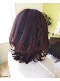 軽めミディアムレイヤー