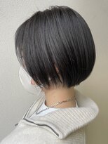 オウルヘアー(Owl hair)&nbsp;グレイアッシュ/コンパクトボブ/ミニボブ