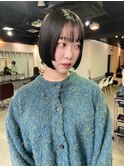 Steelo  顎ラインボブ×ディープオリーブ