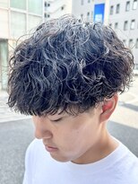 オーガニック アトリエ 大宮(organic+atelier)&nbsp;ツイストスパイラルパーマ波巻きスパイラルツーブロックマンバン