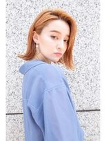 オーバーヘアー 尼崎店(over hair)&nbsp;【over hair】 オレンジ×ミディアム