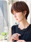 大人可愛い20代30代40代50代小顔ショートボブナチュラルショート
