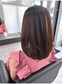 ハイライト/マッシュパーマ/束感/波巻き/銀座/東銀座/眉毛