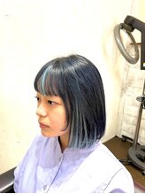 ノーチラスヘア(nautilus hair) 水の妖精の髪色ってこんな感じかな～な人