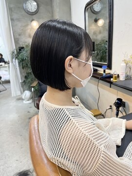 エトネ ヘアーサロン 仙台駅前(eTONe hair salon) ［eTONe］前下がり bob