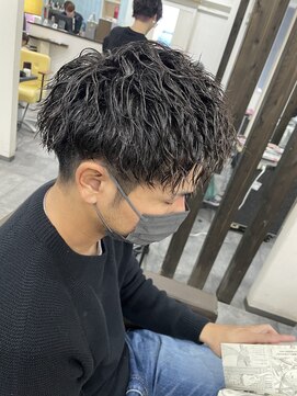 ヘアープロポーザー ラグ(hair proposer Leggu) 縦落ちツイスパ