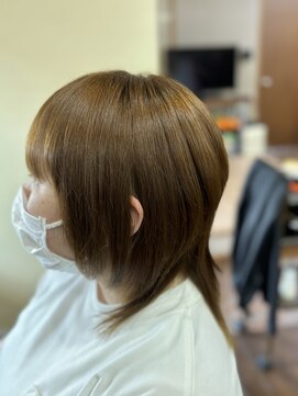 プレッソヘアー Presso hair ウルフ女子
