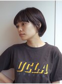 マッシュショート・ニュアンスパーマ・ショートヘア・銀座