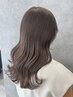 【理想の艶髪へ*】カット+ケアカラー+髪質改善トリートメント [水戸]
