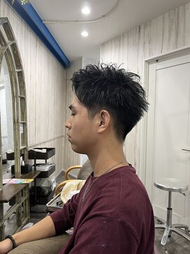 ヘアリゾートエーアイ 浅草店(hair resort Ai) 刈り上げ/スパイキーショート