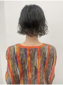 【morio池袋】ゆるやかボブパーマ／ツーブロックスタイル＊