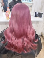 アンククロス 渋谷(ANKH CROSS)&nbsp;ピンクカラー/ピンクヘア/ヘアカラーピンク/韓国ヘア/ブリーチ