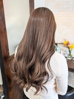 ボアップ 難波店(boappu) #ミルクティーベージュ#ミルクティーカラー#ケアブリーチ