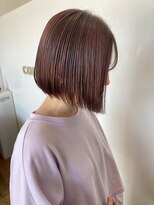 コワファースト 大分(COIFF1RST) 大人可愛いショートボブ白髪ぼかし20代30代40代/大分