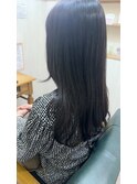 髪質改善ワンカール巻き髪ロング