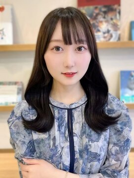 ルエ(rue) ロングレイヤーカットミディアムレイヤー20代30代40代50代