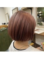 ブランチ(branch)&nbsp;ボブ×ピンクベージュ