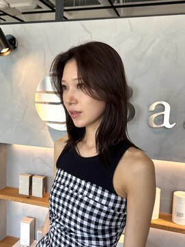 ベーシス(Basis) ナチュラルブラウン+顔まわりカット