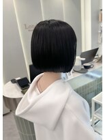 ロンドリゼル 札幌(Lond RiseL) オリーブグレー/前髪/ボブ/マロンベージュ/レイヤーカット/小顔