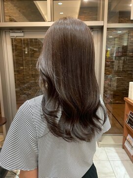 ルページ 千葉(lpage) 髪質改善/顔周りレイヤーカット/グレージュ[千葉/千葉駅]