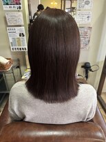 ハピネス クローバー 学園前店(Happiness CLOVER)&nbsp;稲留指名白髪ぼかしカラー