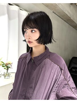 フィルムス 表参道(FILMS) ココアベージュ/黒髪/クラゲヘアー/オリーブグレー/ボブ/表参道