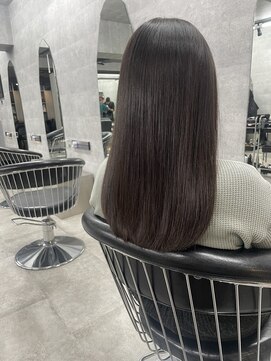 ノス 表参道(NOOS) グレーベージュ/髪質改善/ミネコラ/くすみカラー