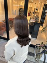 アース 岐阜店(HAIR&MAKE EARTH) 大人ブラウンカラー
