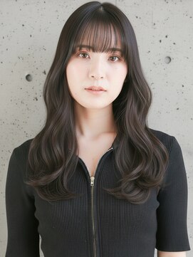 ニューヨークニューヨーク 京阪百貨店住道店(NYNY) ワイド薄め前髪×ナチュラルロング