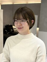 ガリカ 両国(Gallica)&nbsp;大人可愛く♪ ショート×オリーブベージュ