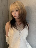 ネハス(nehus.)&nbsp;ハッシュカット/レイヤーカット/ブリーチ/ウルフカット/原宿