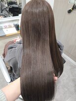ヘアアンドメイク 心座(hair&make)&nbsp;ツヤ髪×チョコブラウンカラー